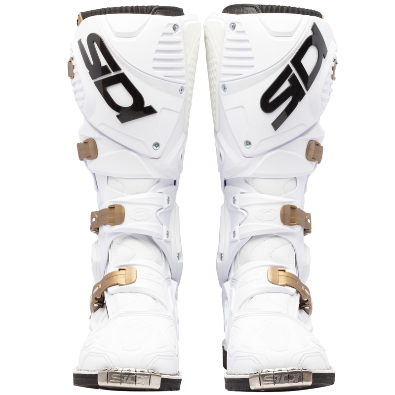 Stivali da moto SiDi Crossfire 3 bianco-bronzo
