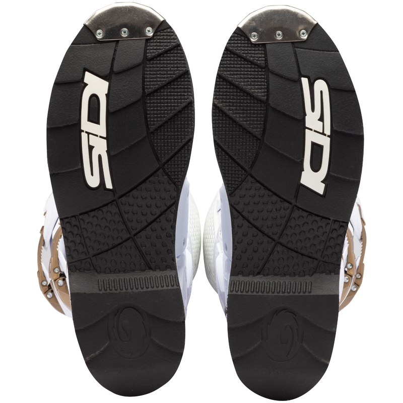 Stivali da moto SiDi Crossfire 3 bianco-bronzo