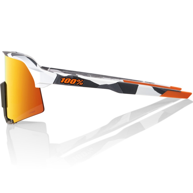 Occhiali da sole 100% S3 HIPER con lente rossa