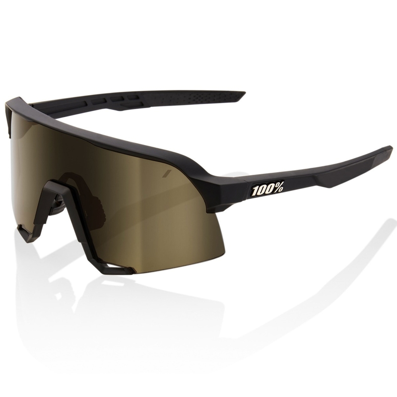 Occhiali da sole 100% S3 HIPER con lenti dorate