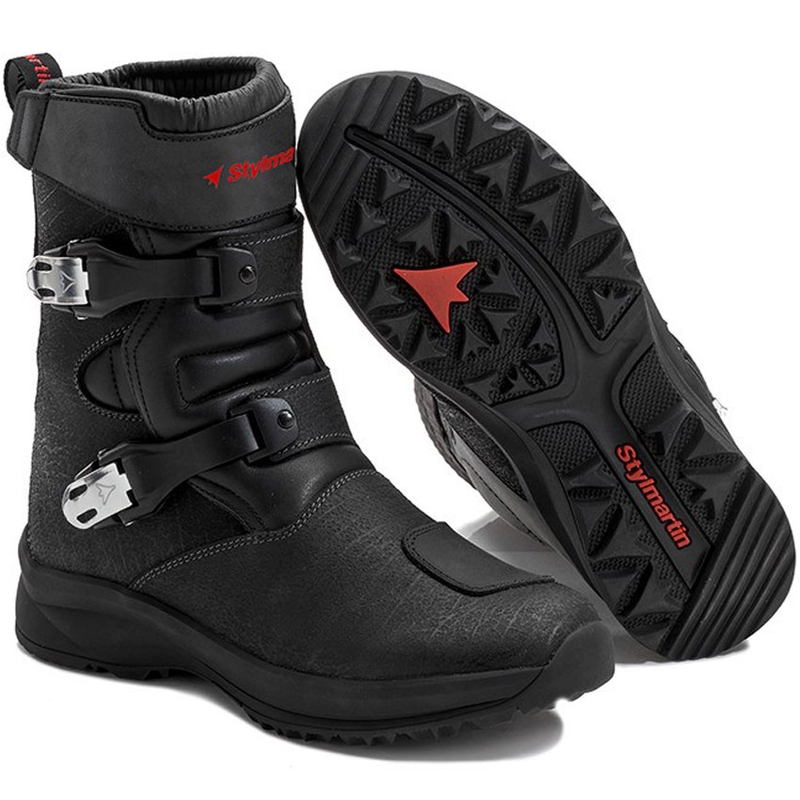 Stivali da moto Stylmartin Navajo Evo Low WP neri