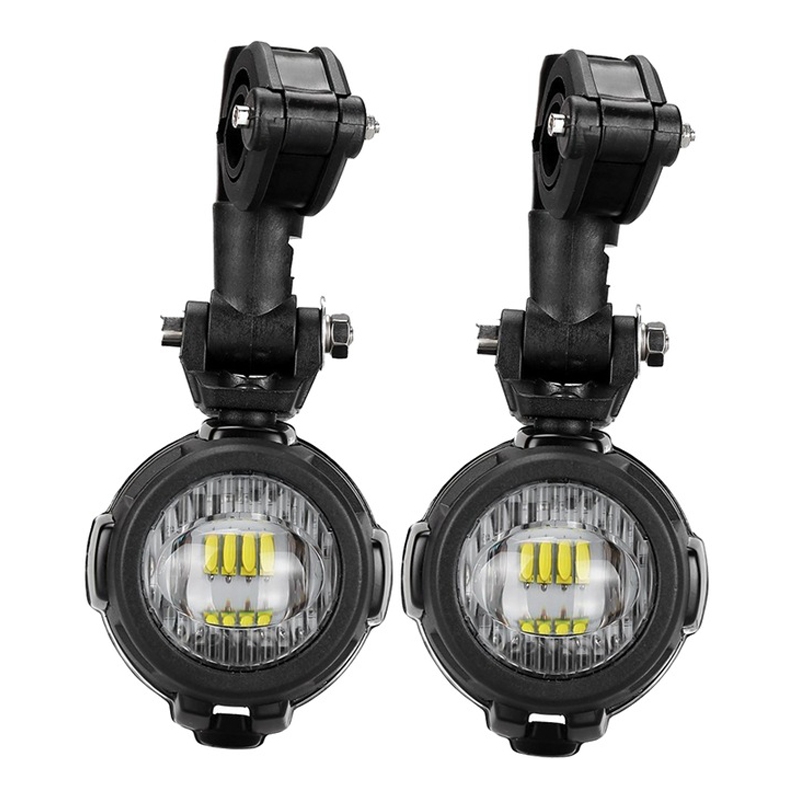 Fari LED aggiuntivi St Tuning con copertura protettiva per BMW R1200 GS e R1250 GS LC 2013-2019
