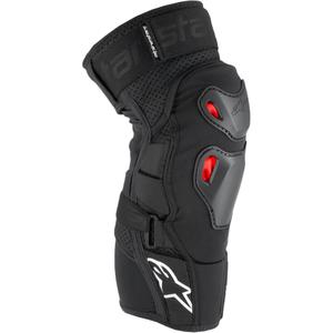 Alpinestars Bionic Pro Plasma protezioni per ginocchia nero-rosso-bianco