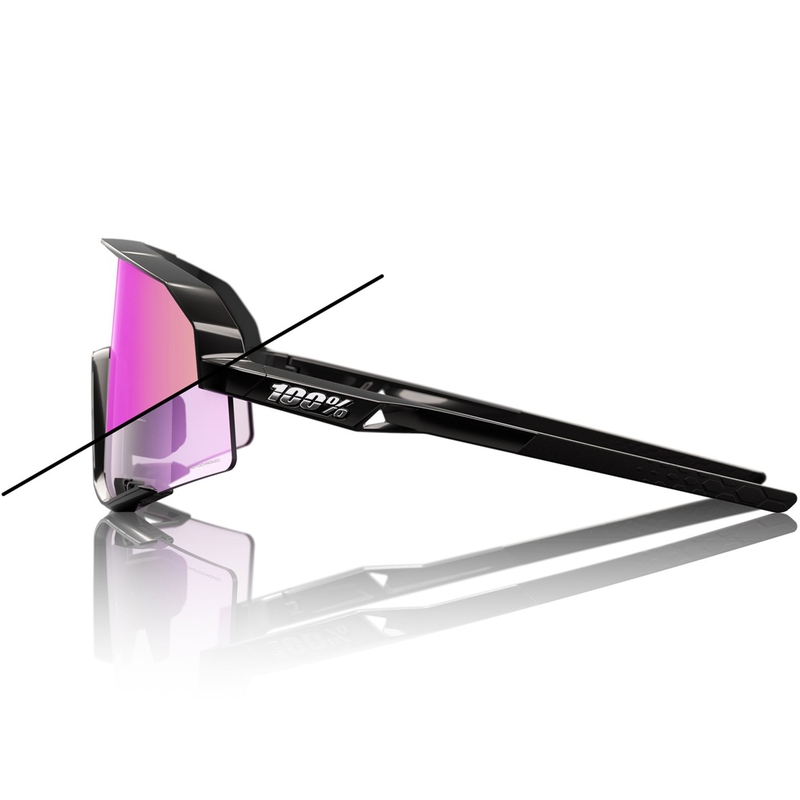 Occhiali da sole 100% Slendale con lenti fotocromatiche viola