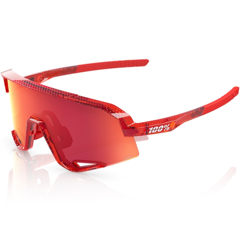 Occhiali da sole 100% Slendale con lenti HIPER rosso fuoco