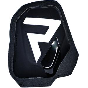 Saponette per ginocchio Rebelhorn bianche e nere