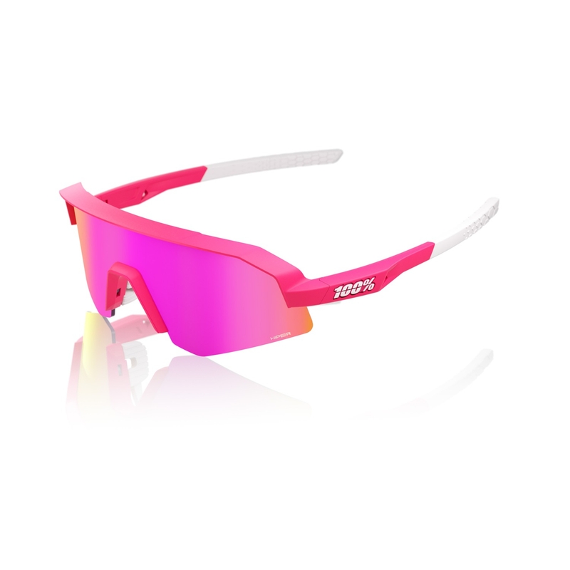 Occhiali da sole per bambini 100% Slendale con lenti rosa HIPER