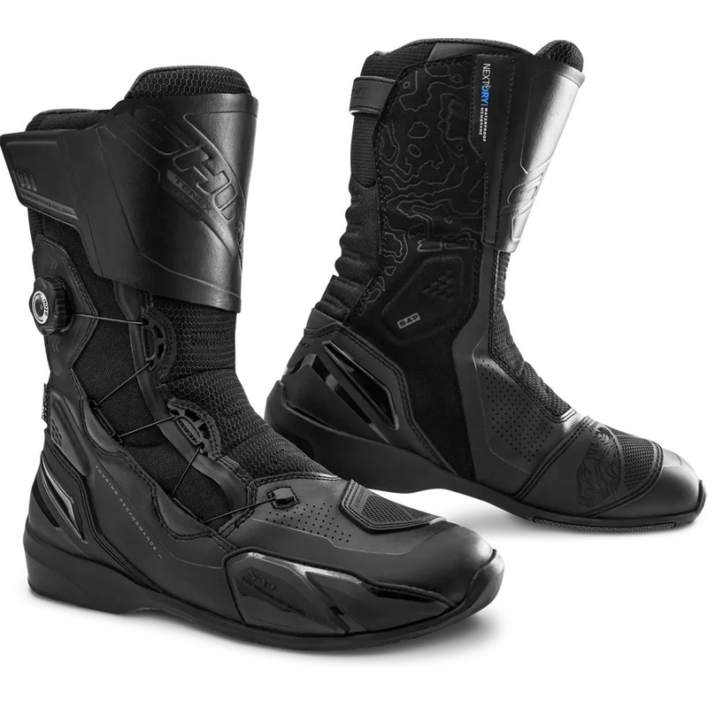 Stivali da moto da donna Shima Tenex WP neri