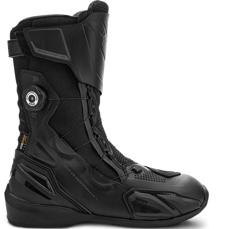 Stivali da moto da donna Shima Tenex WP neri