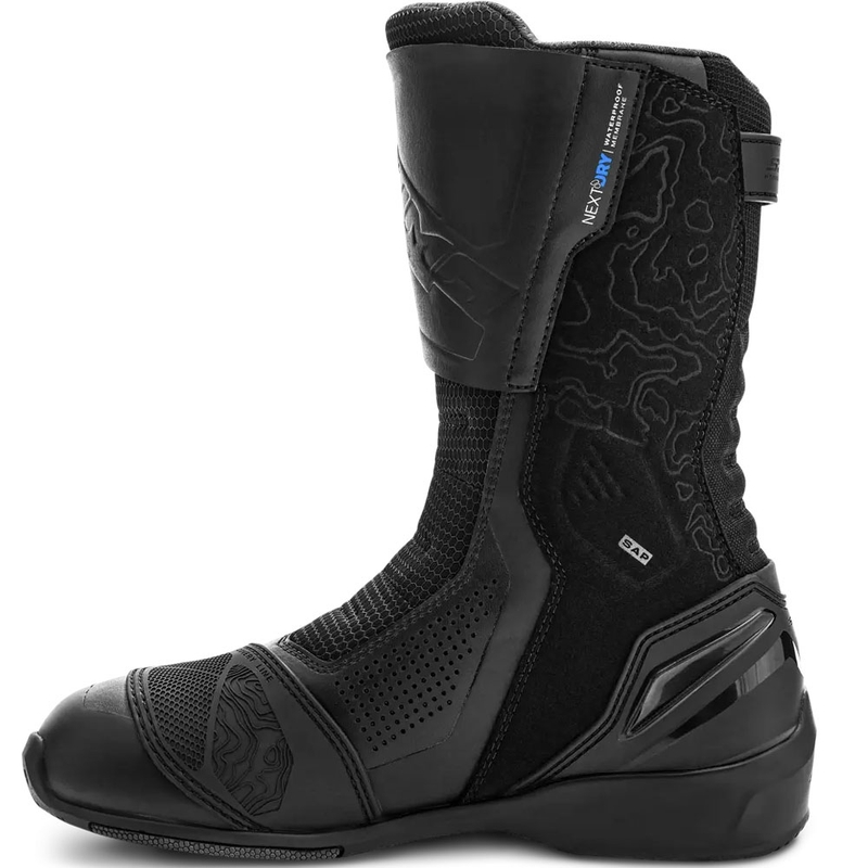 Stivali da moto da donna Shima Tenex WP neri