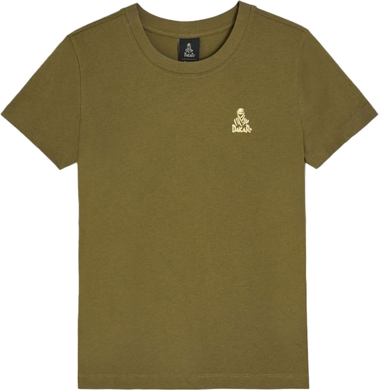 T-shirt color kaki Dakar DKR FADIX da donna