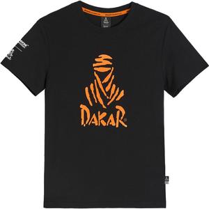 Maglietta Dakar LOGO 256 nera