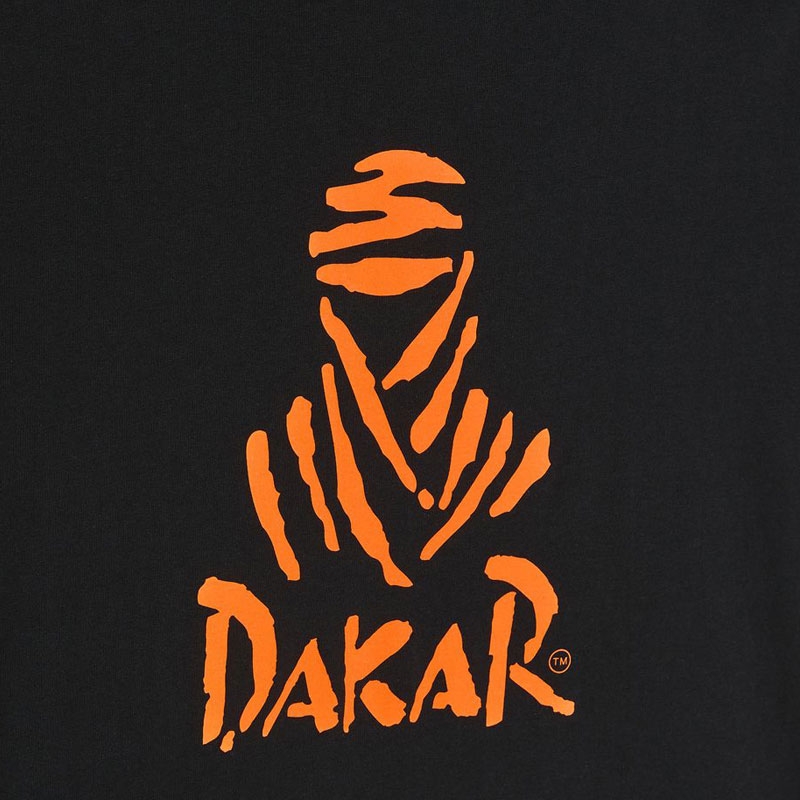 Maglietta Dakar LOGO 256 nera