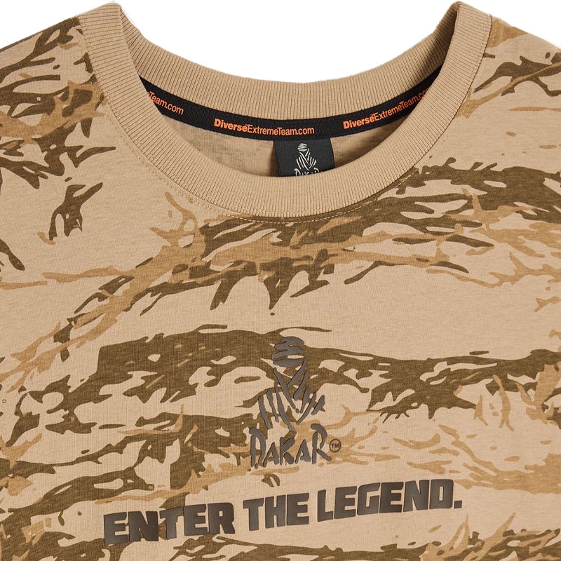 T-shirt Dakar DES 1825 camo beige