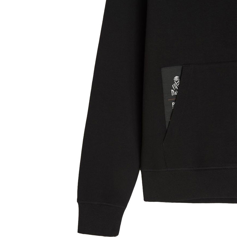 Felpa con cappuccio Dakar VIP ZIP H25 nera