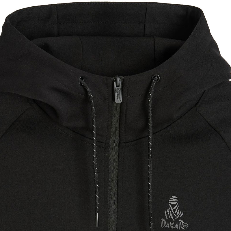 Felpa con cappuccio Dakar VIP Frontier 3 nera