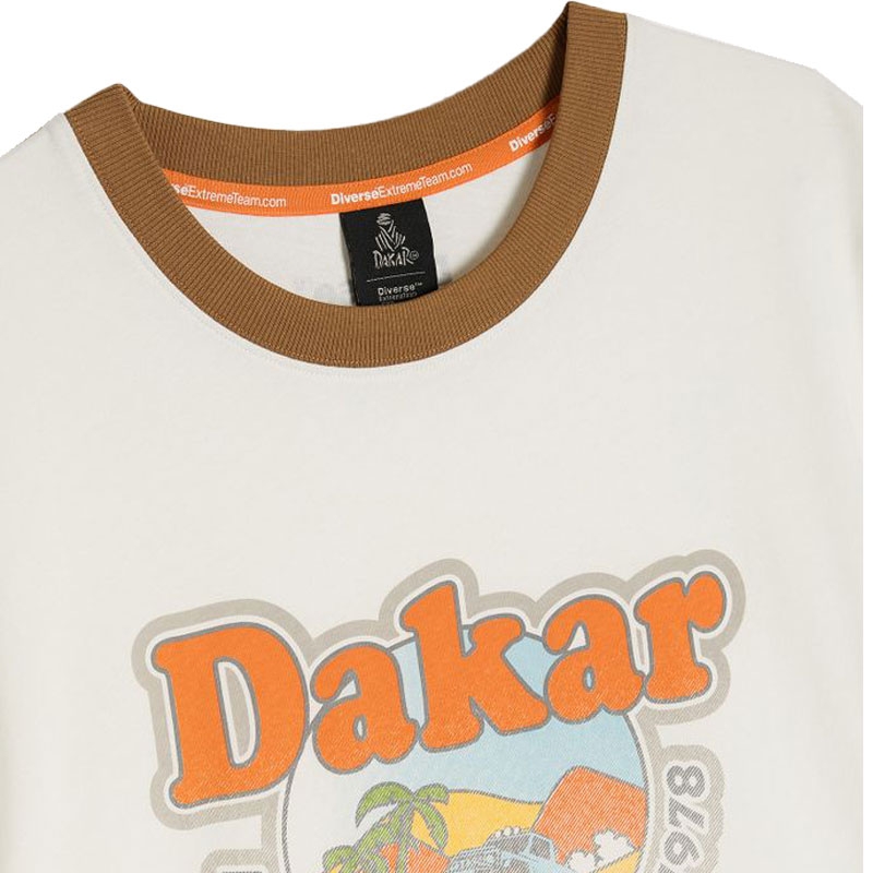 T-shirt Dakar DES VINT MOR bianca
