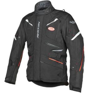 Giacca da moto Ayrton Trail Jawa nera-rossa