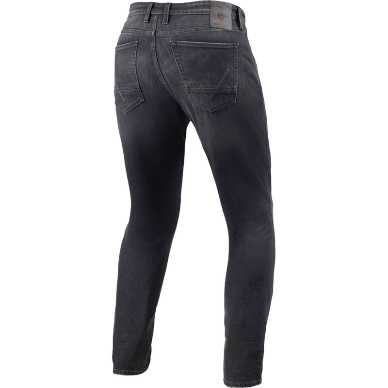 Jeans da motociclista Revit Kai Skinny grigio medio Stone