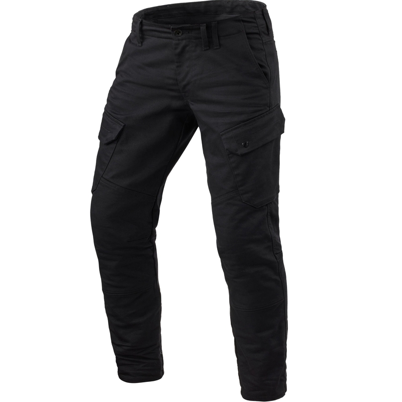 Jeans da moto Revit Cargo 2 TF Extra Cropped neri