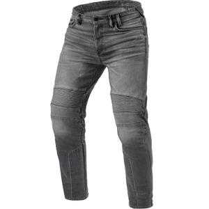 Jeans da moto Revit Moto 2 TF Extra Cropped, grigio medio lavato
