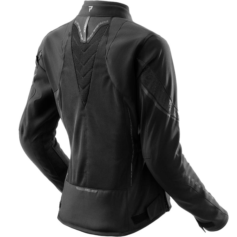 Giacca da moto da donna Rebelhorn Jax nera