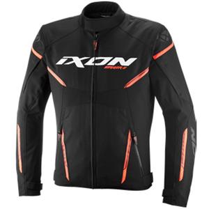 Giacca da moto IXON Striker 2 nero-arancione
