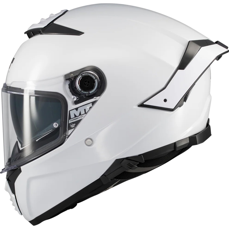 Casco integrale da moto MT Thunder 4 SV Pure A0 bianco