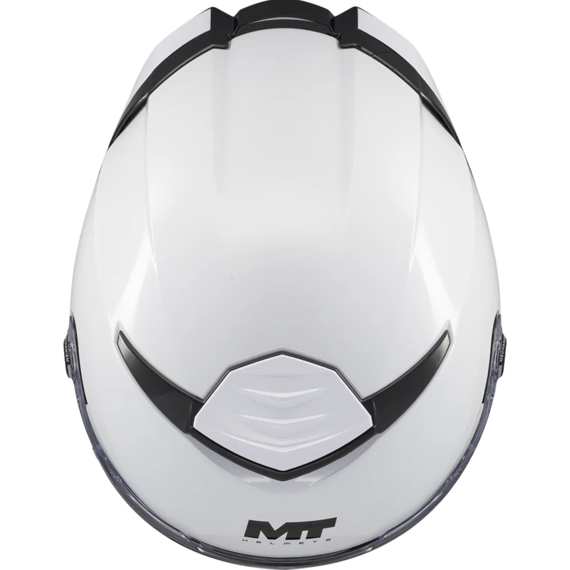 Casco integrale da moto MT Thunder 4 SV Pure A0 bianco
