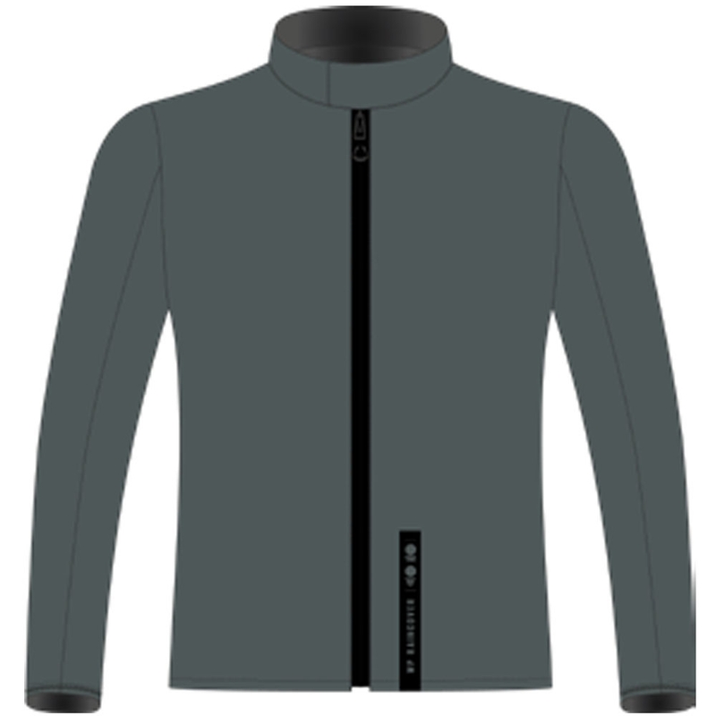 Giacca da moto IXON Ostro nero-rosso fluo