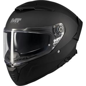 Casco integrale da moto MT Thunder 4 SV Pure A1 nero opaco