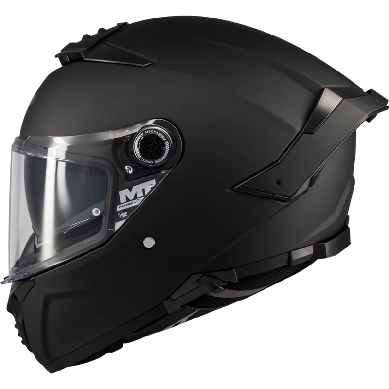 Casco integrale da moto MT Thunder 4 SV Pure A1 nero opaco