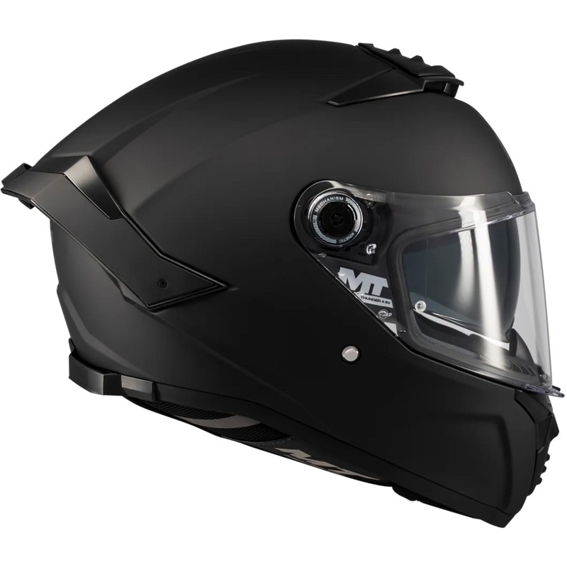 Casco integrale da moto MT Thunder 4 SV Pure A1 nero opaco