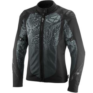 Giacca da moto da donna IXON Artemis nero-bianco