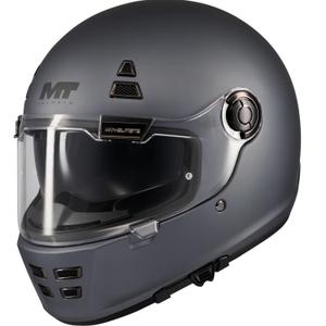Casco integrale da moto MT Jarama SV Pure A2 grigio opaco