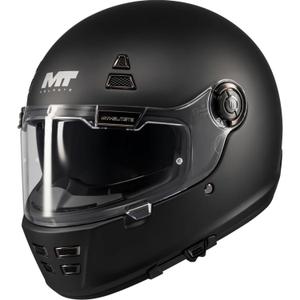 Casco integrale da moto MT Jarama SV Pure A1 nero opaco