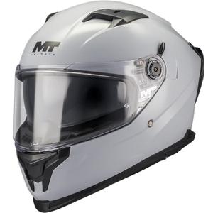 Casco moto integrale MT Braker SV Pure A12 grigio