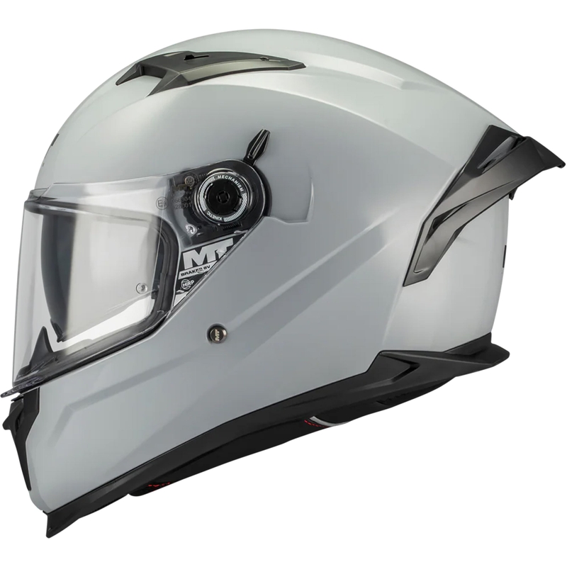 Casco moto integrale MT Braker SV Pure A12 grigio