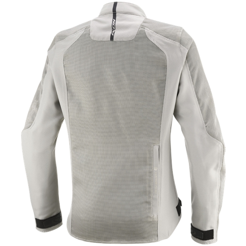 Giacca da moto da donna IXON Shadow Lady grigio-beige