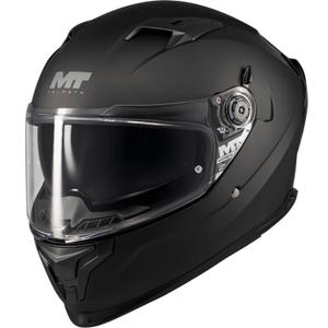 Casco moto integrale MT Braker SV Pure A1 nero opaco