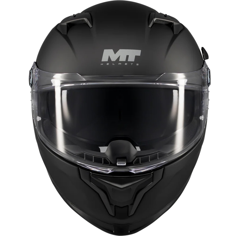 Casco moto integrale MT Braker SV Pure A1 nero opaco