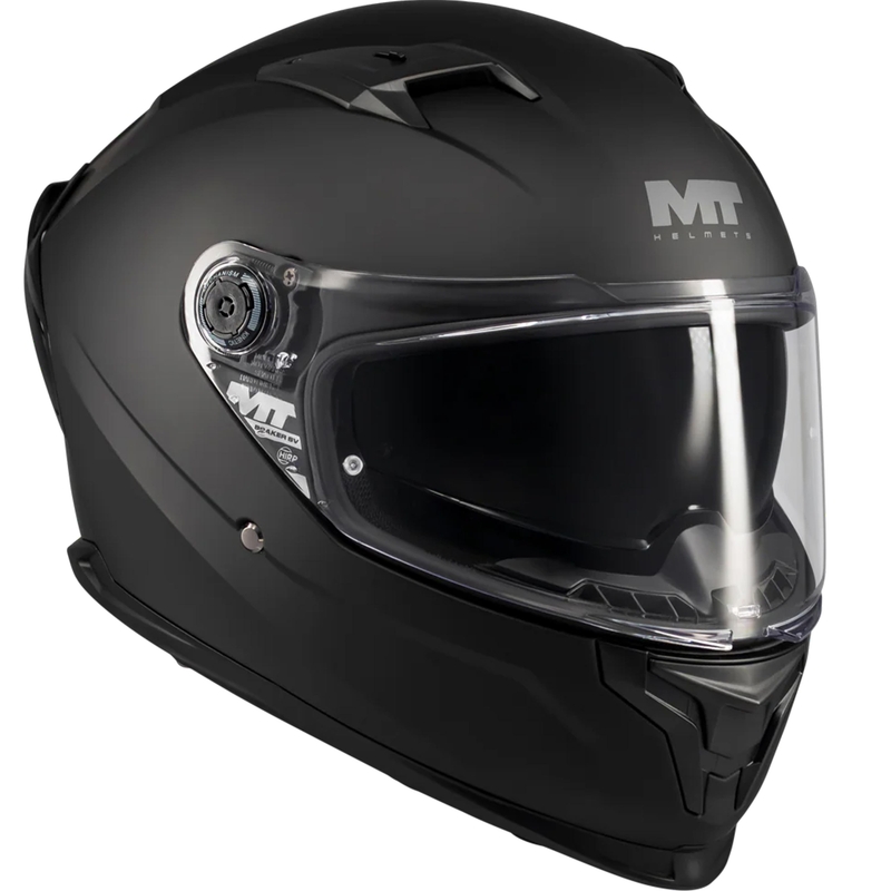 Casco moto integrale MT Braker SV Pure A1 nero opaco
