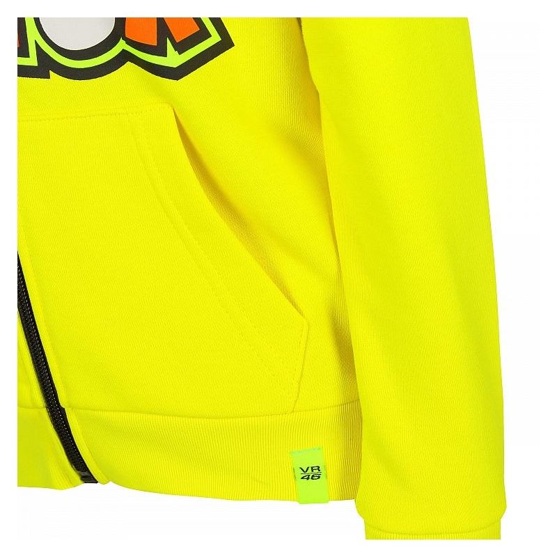 Dětská mikina VR46 Valentino Rossi žlutá