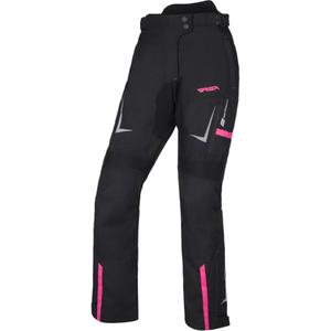 Pantaloni da moto RSA EXO 2 da donna neri-rosa
