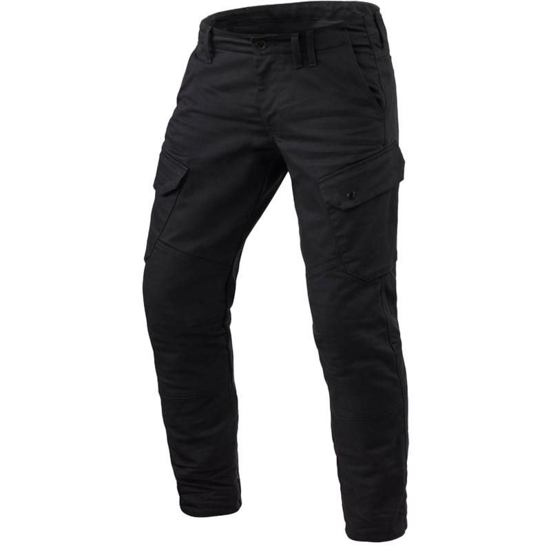 Jeans moto cropped Revit Cargo 2 TF Nero