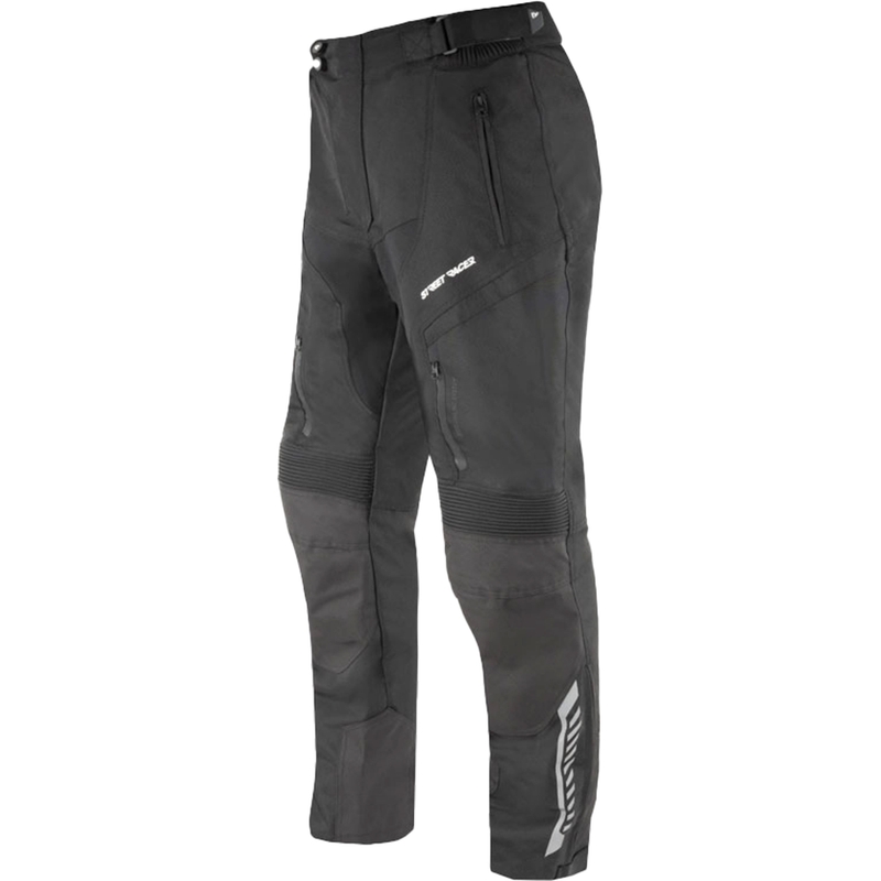 Street Racer Vix Pantaloni moto accorciati Nero