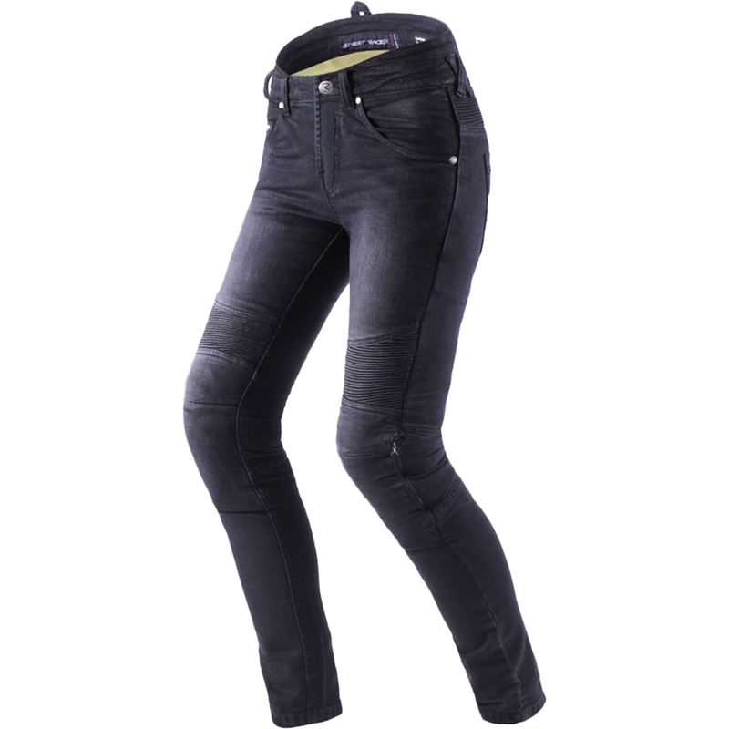 Jeans Street Racer Spike II Donna Slim fit CE nero
