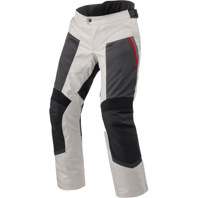 Pantaloni moto Revit Tornado 4 H2O argento e nero