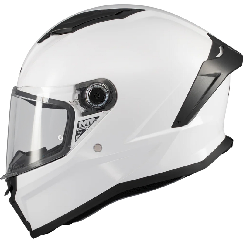 Casco integrale da moto MT Stinger 2 Pure A0 bianco