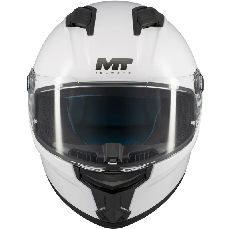 Casco integrale da moto MT Stinger 2 Pure A0 bianco